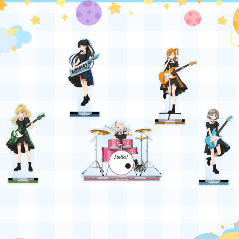 Anime Merchandise Shibuya - LoveLive Süperstarı Liella! Grup Enstrümanı Tang