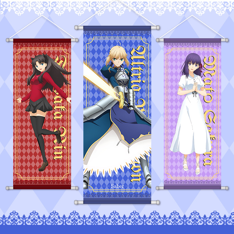 Anime Poster Print - Kader Oyunu Anime Periferik Asılı Kaydırma