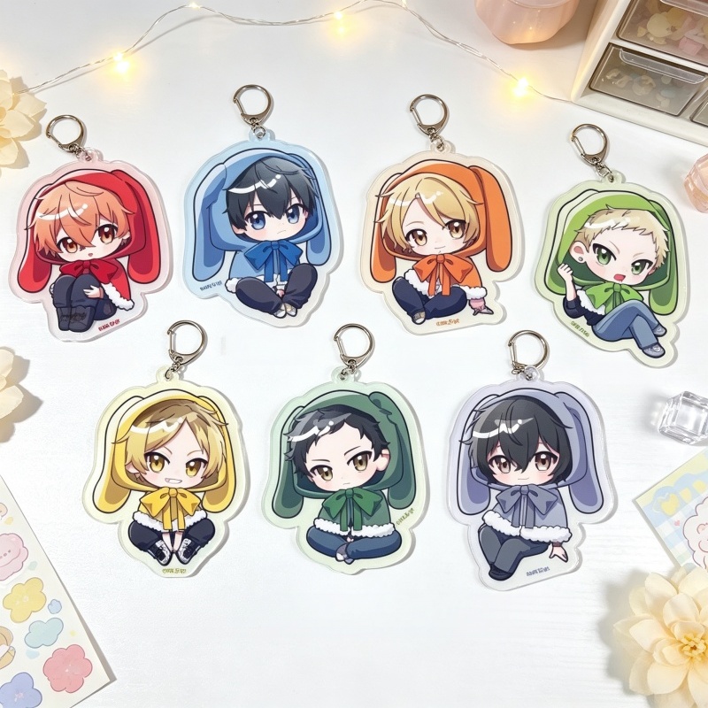 Anime Merch Store - Sırt Çantası Askısı 7 ADET FABRİKA