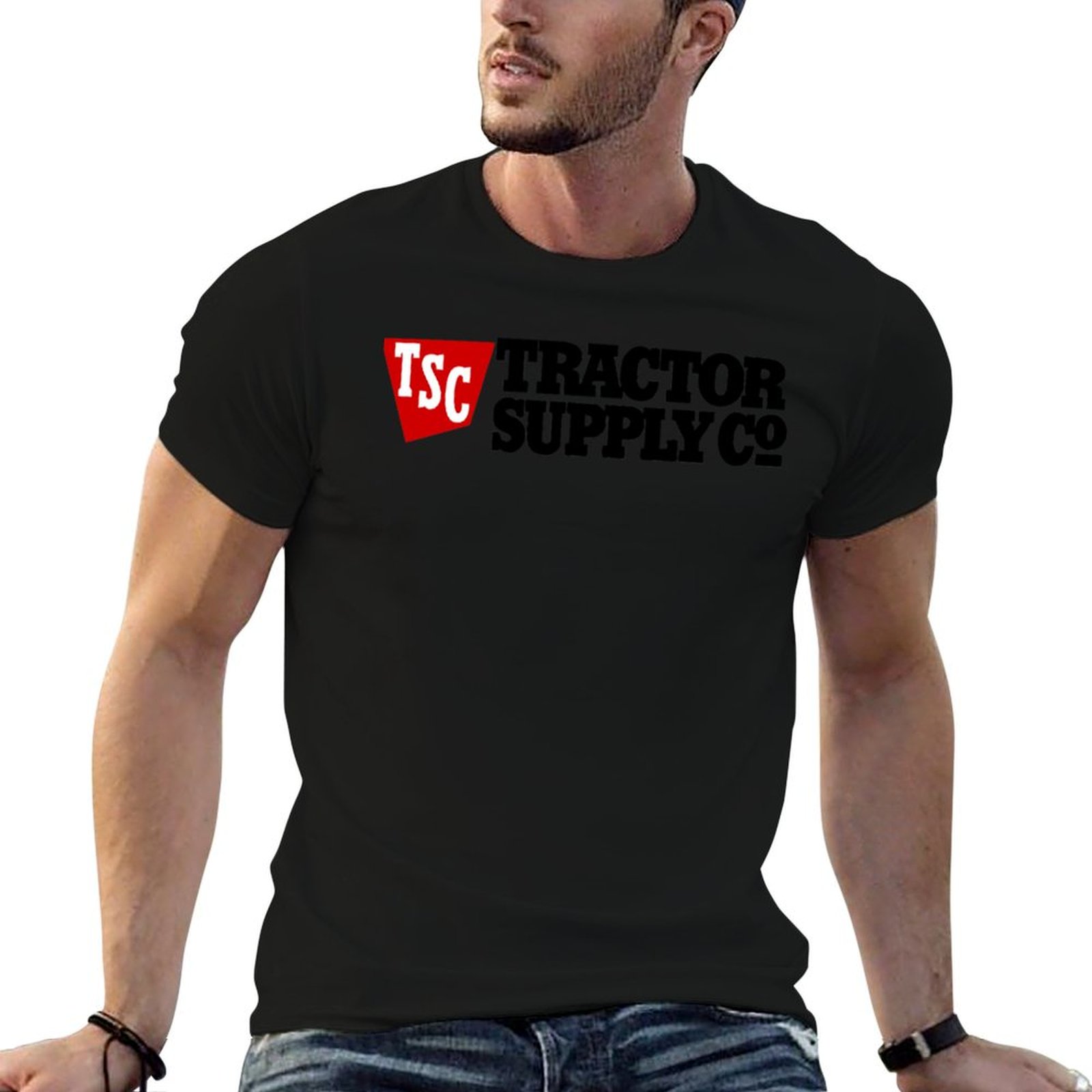 Anime Merchandise For Men - Traktör Tedarik TSC Logosu Ürünleri T-Shirt