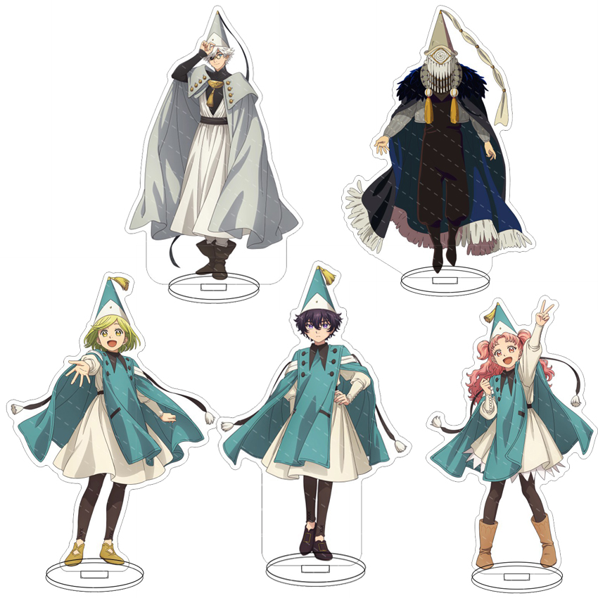 Anime Game Merchandise - 16CM Anime Akrilik Stand Cadı Şapkası